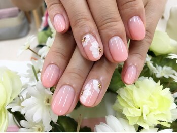 プルミエ ネイル(Premier Nail)/フラワーアートネイル★