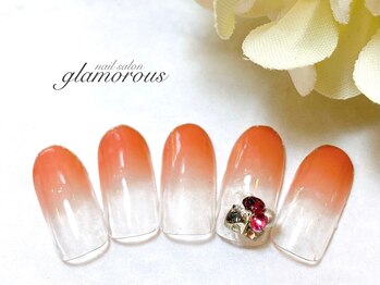 ネイルグラマラス 西新井店/オフィス定額　￥7150【西新井g1