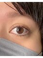 ナーズ アイラッシュ アンド アイブロウ バイ メディカルサロン(NAZ)&nbsp;【LASH LIFT 】 目尻流しデザイン　眉もsetメニュー大人気です☆