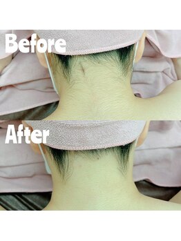 ニコル 熊谷店(NICOL)/意外と見られてるうなじもお任せ