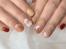 カフェオレネイル＊