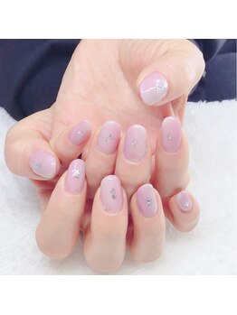 ラブネイル(LOVE NAIL)/定額縦グラデネイル