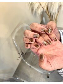 ブラウンニュアンスデザイン