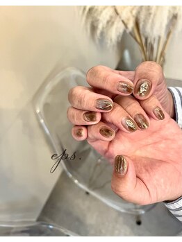 ブラウンニュアンスデザイン