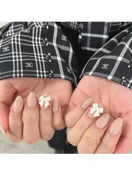 ノラ シブヤ(NORA SHIBUYA)/リボンネイル