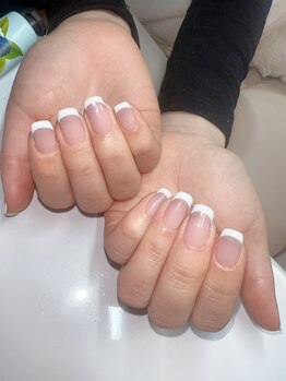 ヘブン ネイル 鶯谷(HEAVEN Nail)/王道フレンチネイル