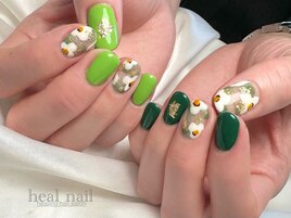 green×お花～