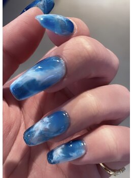 ジュウェル 宜野湾店(Nail Salon Jewel)/マーブルネイル