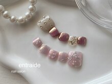 アントレッド(entraide)/脱・すっぴん足◎フットデビュー