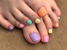 【6月限定クーポン★】フットネイル　¥7700→￥6900