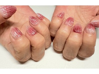 じゅわっと血色バカラネイル☆