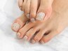 FOOT【初回オフ無料★】親指アート+ワンカラー　新規￥5500　再来￥6500