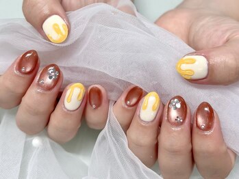 ネイルネージュ 錦糸町(Nail Neige)/持ち込み(ハチミツ/プーさん)