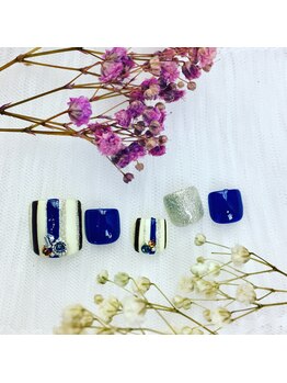 プライズアイリス アイラッシュ 池袋東口店(prize Iris eyelash)/フット デザインサンプル7500円