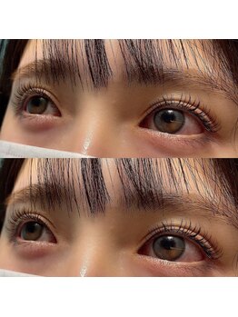 ラナ バイ アンドライフ ショウナン(Lana by andlife Shonan)/RISAオリジナルまつ毛パーマ(上)