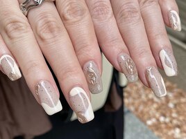 砂ジェル夏ネイル★