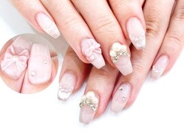 ジェル放題★3Dリボン：ワンホン