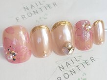 ネイルフロンティア 吉祥寺(NAIL FRONTIER)/えりか♪お花フレンチ11980円
