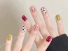 【ハンド】90分持ち込みデザイン(デザイン/大きいパーツ4本まで)  6500円