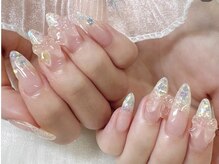 ティアラネイル(TIARA NAIL)/ジェルアートつけ放題¥9000