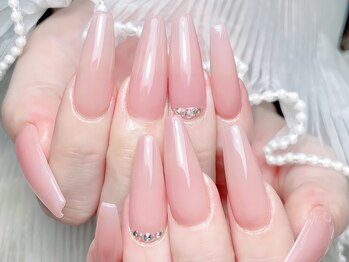 クイーンズネイルサロン(Queen's nail salon)/長さだしワンカラー