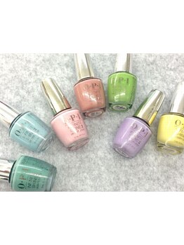 マニキュアメニューのあるサロン