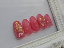 ラテネイル(Latte Nail)/定額ジェルMコース　クリスマス