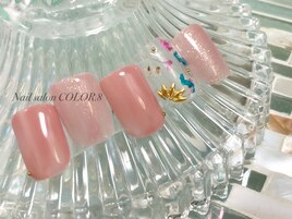ニュアンス、ピンク、ナチュラル