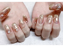 ミラーニュアンスネイル