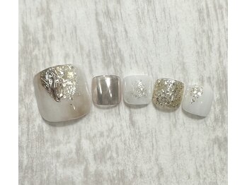 ペルルネイル(perle nail)/フット定額デザイン
