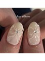 ヨン 表参道 青山(YEON) 大人気のぷっくりリボンアートです☆