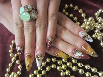 リングアリング(Ring a Ring)の写真/【口コミ高評価多数】有名ネイルイベントでも活躍の高技術。多彩なア-トで大満足の仕上がりに☆持ち込みok!