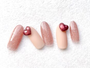 ターラ(Tara)/バレンタインネイル