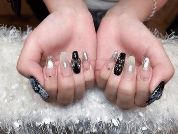 レアネイル 新宿(le'a nail)/持ち込みデザイン