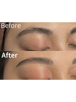 アイブロウメニューがあるサロン