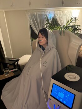 ヨサパーク リュヌ 町屋店(YOSAPARK Lune)の写真/暖かい季節に向けて今がチャンス♪水素+酸素吸入×ルルオンで無理なく理想のボディラインをゲット★