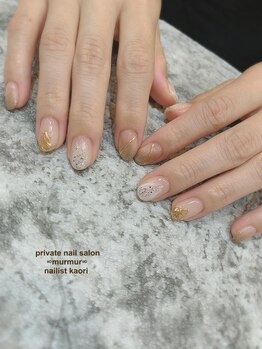 プライベート ネイルサロン マーマ(murmur)/シンプルニュアンス
