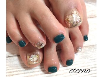 エテル(eterno)/大人フットネイル