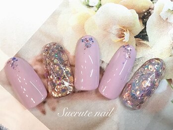 スエルテ ネイルサロン 北千住店/キラキラホログラム ¥7000