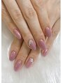 メルナチュールガーデン 大橋駅前店(Mere Nature Garden)&nbsp;ピンク×キラキラnail最高です★