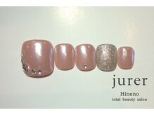 ネイルアンドアイラッシュデザインサロン ジュレ 日根野店/FOOT 定額デザイン8800コース