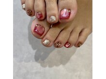 リー(Re:)/デザインコース　フットネイル