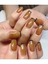 オッドジョブス ネイルアンドアイラッシュ 庚午店(odd jobs)/ブラウンニュアンス