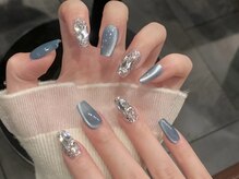 ヴィーナスネイル(Venus Nail)/埋め尽くし　キラキラネイル　夏