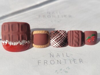 ネイルフロンティア 吉祥寺(NAIL FRONTIER)/Cチョコレートフット14980円