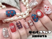 ネイルマフィア 渋谷(NAIL MAFIA)/手書きネイル/個性派