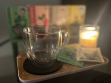 プラスアルファ(PLUSALPHA)の雰囲気（施術前にオーガニックティー４種からお選びいただけます♪）