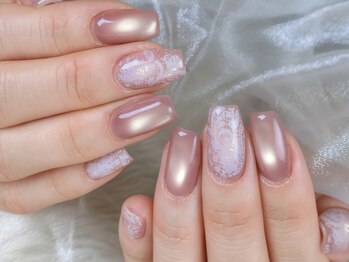 ネイルサロンアンドスクール バニラ(nailsalon&school VANILLA)/レースネイル