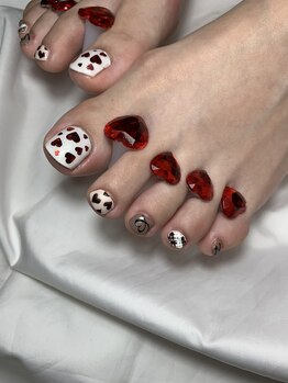 ナナズネイル 西小倉店(NANA's Nail)/バレンタインネイル