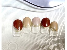 エルア 御成門(elua)/秋カラーフレンチ